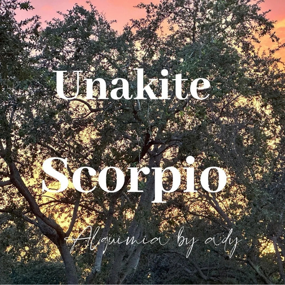 Chunky Unakite beaded bracelet/Grounding stone for Scorpio - Picture 7 of 7